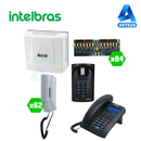 INTELBRAS KIT-MULTIFAMILIAR - KIT CENTRAL MULTIFAMILIAR 112 HASTA 112 EXTENSIONES - ARTEUS