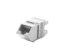 Jack rj45 Categoria 6 Angular SATRA 0102070004 Conector hembra CAT 6 disponible en color azul, rojo y blanco - ARTEUS