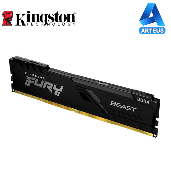 KINGSTON KF426C16BB/16 - MEMORIA KINGSTON FURY BEAST, 16GB, DDR4, 2666 MHZ, PC4-21300, CL16, 1.2V. - ARTEUS