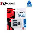 KINGSTON SDC4/8GB - MEMORIA FLASH MICROSDHC CLASS4, 8GB, CON ADAPTADOR SD, PRESENTACIÓN EN COLGADOR. - ARTEUS