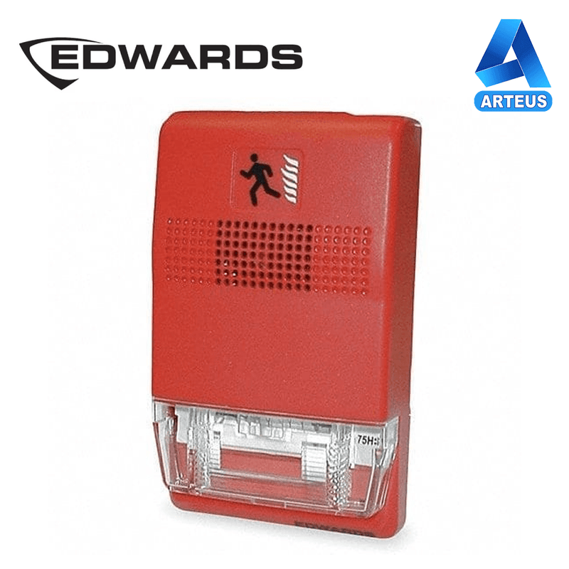 Luz estrobo EDWARDS G1R-VM para uso interior en pared - ARTEUS