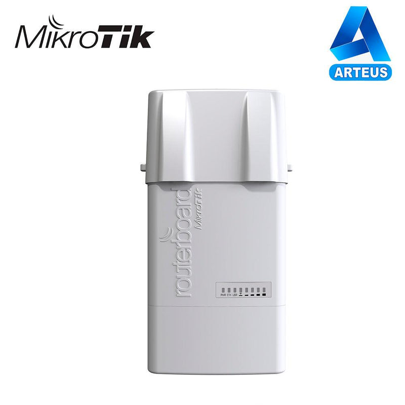 MIKROTIK BaseBox 2 - (BASEBOX 2) PUNTO DE ACCESO CONECTORIZADO PTP Y PTMP EN 2.4 GHZ 802.11 B/G/N, HASTA 1000 MW DE POTENCIA, CUENTA CON UNA RANURA MINIPCIE PARA EXPANSIÓN - ARTEUS