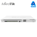 MIKROTIK CCR1009-7G-1C-1S+ - CLOUD CORE ROUTER, CPU 9 NÚCLEOS,7 PUERTOS GIGABIT, 1 COMBO TP/SFP, 1 PUERTO SFP+, 2 GB MEMORIA - ARTEUS