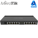 MIKROTIK RB4011iGS+RM - RouterBOARD 10P xGigabit LAN Quad-core 1.4Ghz CPU, 1GB RAM, SFP+ 10 Gbps - ARTEUS