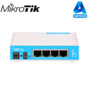 MIKROTIK RB941-2nD - (HAP LITE) 4 PUERTOS FAST ETHERNET Y WI-FI 2.4 GHZ 802.11 B/G/N - ARTEUS