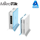 MIKROTIK RB941-2nD-TC - (HAP LITE TC) 4 PUERTOS FAST ETHERNET, WI-FI 2.4 GHZ 802.11 B/G/N Y BASE TIPO TORRE - ARTEUS