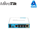 MIKROTIK RB951Ui-2nD - ROUTERBOARD, 5 PUERTOS FAST, 1 PUERTO USB, WIFI 2.4 GHZ 802.11 B/G/N, GRAN COBERTURA CON ANTENA 2.5 DBI, HASTA 1 WATT DE POTENCIA - ARTEUS