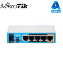 MIKROTIK RB952Ui-5ac2nD - HAP AC LITE | WIFI ROUTER | RB952UI-5AC2ND, DUAL BAND, 5X RJ45 100MB/S - ARTEUS