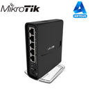 MIKROTIK RBD52G-5HacD2HnD-TC - (HAP AC2) 5 PUERTOS GIGABIT ETHERNET, 1 PUERTO USB, DOBLE BANDA 802.11 B/G/N/AC WAVE 2, ANTENA DE 2.5 DBI HASTA 500 MW DE POTENCIA - ARTEUS