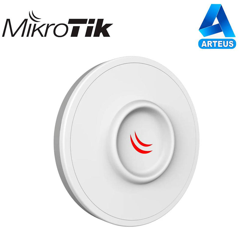 MIKROTIK RBDisc-5nD - DISC LITE5) CPE Y PTP EN 5GHZ 802.11 A/N CON ANTENA INTEGRADA DE 21 DBI, HASTA 316 MW, PUERTO FAST ETHERNET - ARTEUS