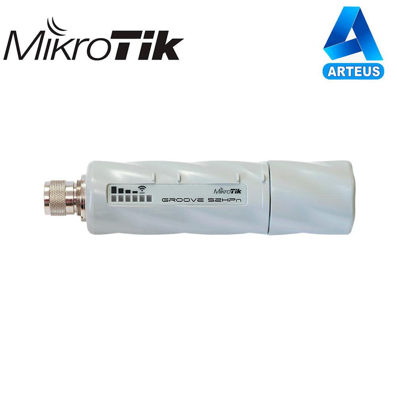 MIKROTIK RBGroove52HPn - ROUTERBOARD (GROOVE 52) SINGLE CHAIN 2.4 Y 5GHZ 802.11 A/B/G/N CONECTORIZADO, HASTA 500MW - ARTEUS