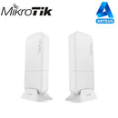 MIKROTIK RBwAPG-60adkit - (WIRELESS WIRE) KIT ENLACE EN 60 GHZ PTP, ALCANCE HASTA 100 MTS, "HASTA 1GBPS". - ARTEUS
