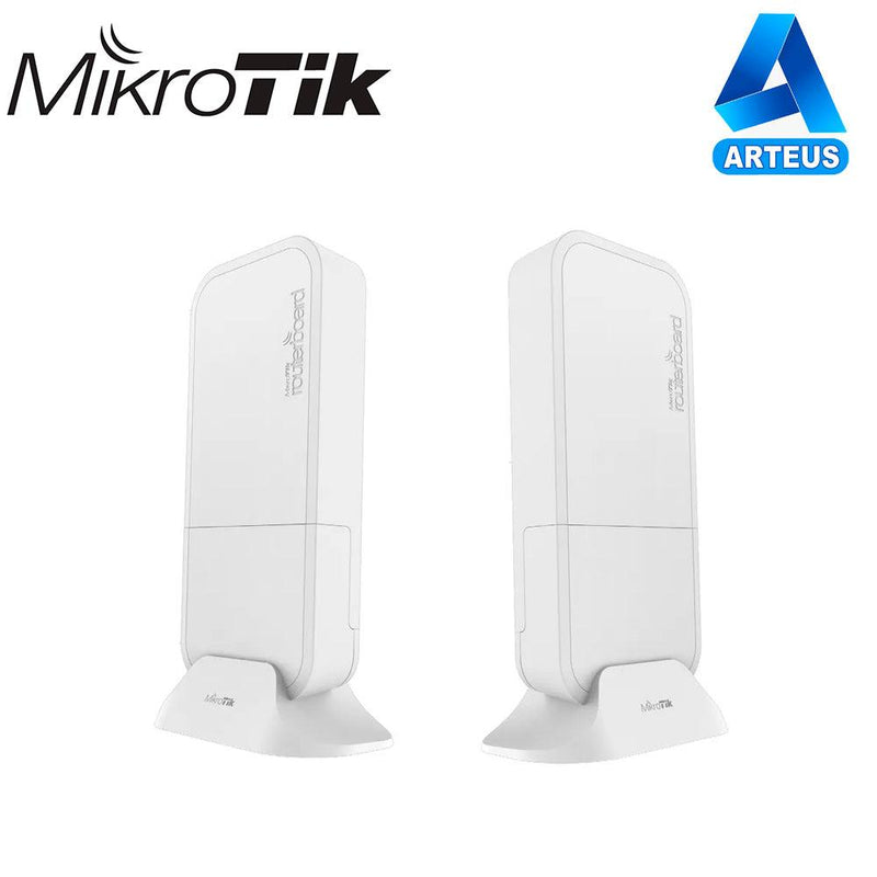 MIKROTIK RBwAPG-60adkit - (WIRELESS WIRE) KIT ENLACE EN 60 GHZ PTP, ALCANCE HASTA 100 MTS, "HASTA 1GBPS". - ARTEUS