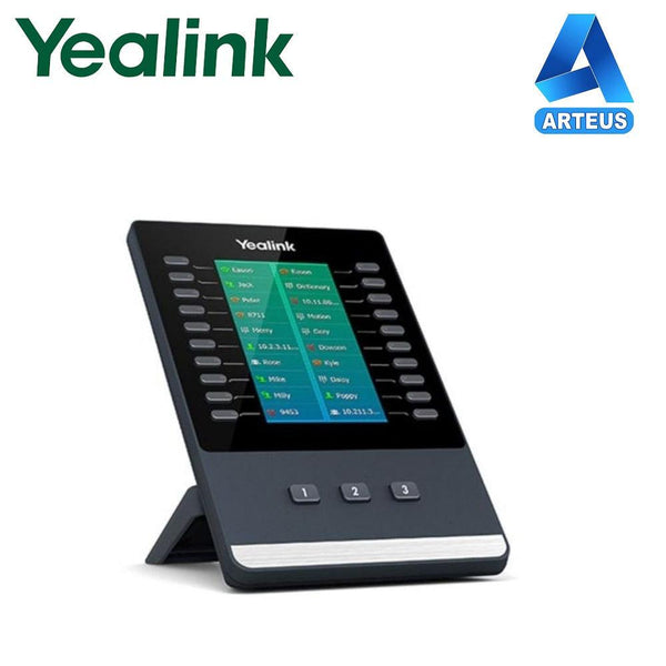 Modulo de expansion YEALINK EXP50 con pantalla grafica 4.3" a color, para los modelos SIP-58V/SIP-T88A/SIP-T54S/SIP-T56S - ARTEUS