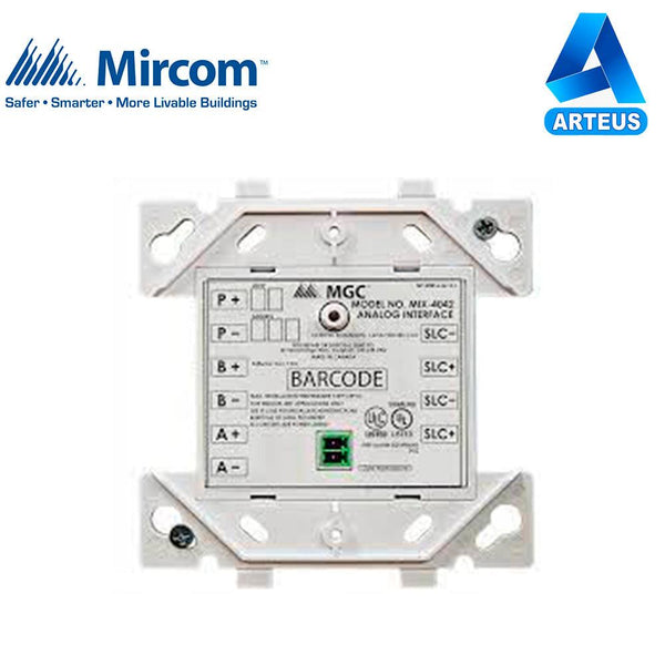 Modulo de zona inteligente MIRCOM MIX-4042 compatible con panel direccionable de la serie FX400 - ARTEUS