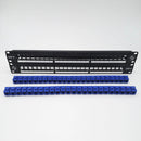 Pacth panel Cat 6 de 48 puertos SATRA 0102024804 Panel de conexion modular cargado con jacks - ARTEUS