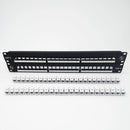 Pacth panel Cat 6 de 48 puertos SATRA 0102024804 Panel de conexion modular cargado con jacks - ARTEUS