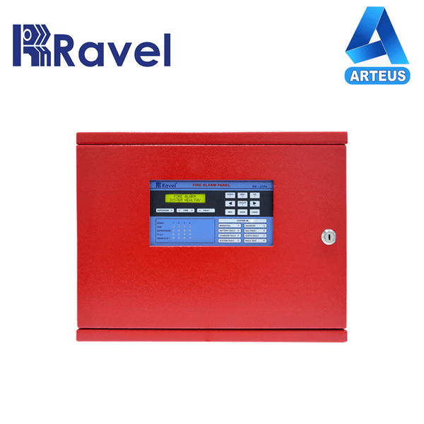 Panel de alarma contra incendio 4 zonas RAVEL RE-2554 central de deteccion de humo convencional no incluye bateria - ARTEUS