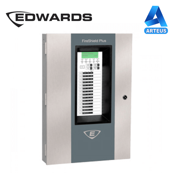 Panel de alarma contra incendio 5 zonas EDWARDS FSP502G-2 central convencional color gris no incluye bateria - ARTEUS