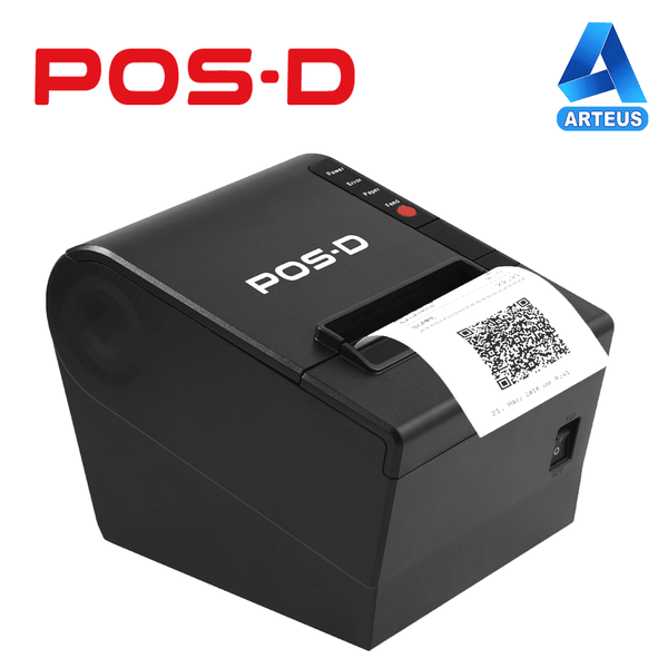 POS-D TP 300 PRO - IMPRESORA TICKETERA TERMICA PARA FACTURACION ELECTRONICA DE ALTA VELOCIDAD, USB/ETHERNET/SERIAL. - ARTEUS