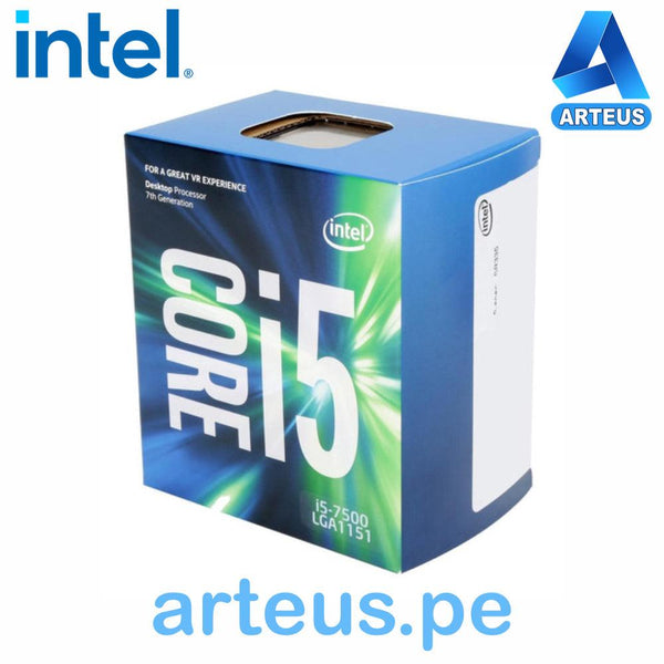 Procesador Intel Core i5-7500, 3.40 GHz, 6 MB Caché L3, LGA1151, 65W, 14 nm - ARTEUS