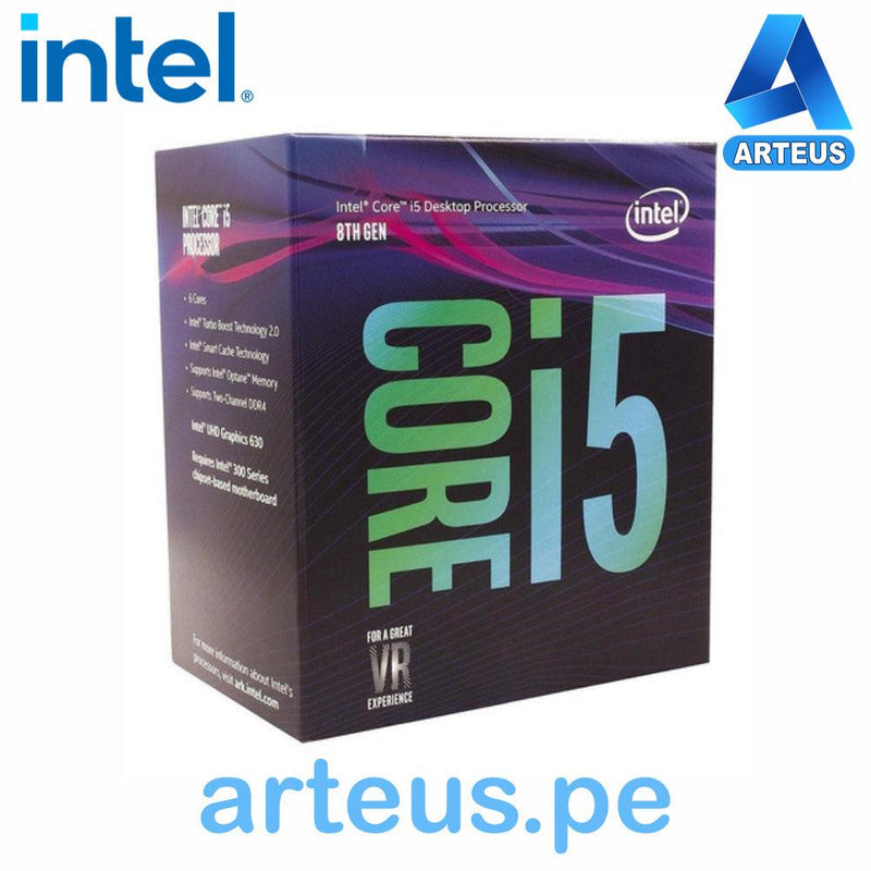 Procesador Intel Core i5-8400 2.80GHz 9MB Caché L3 LGA1151 65W 14nm - ARTEUS