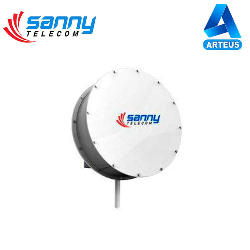 SANNY TELECOM ST-P09-2PK - TAPA RADOME DE ALUMINIO CON PROTECCION DE RUIDO LATERAL, PACK DE 2 UNIDADES PARA 2 ANTENAS STD6G34M2-PRO. - ARTEUS