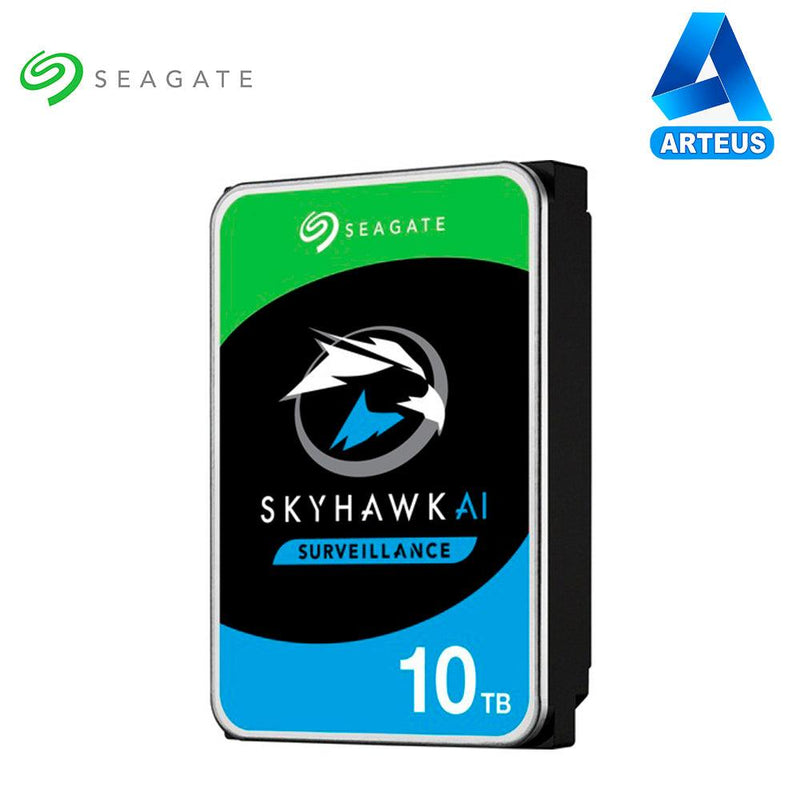 SEAGATE ST10000VE0008 - DISCO DURO SKYHAWK 10TB - SATA 6GB/S - 7200 RPM - 3.5" - ARTEUS