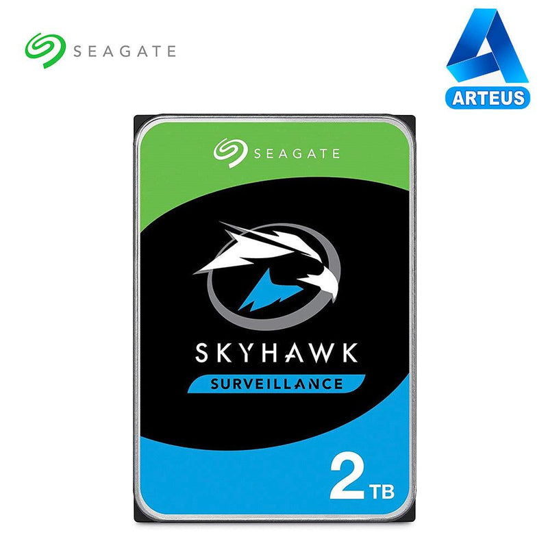 SEAGATE ST2000VX015 - DISCO DURO SKYHAWK 2TB - SATA 6.0 GBPS - 3.5" - ARTEUS