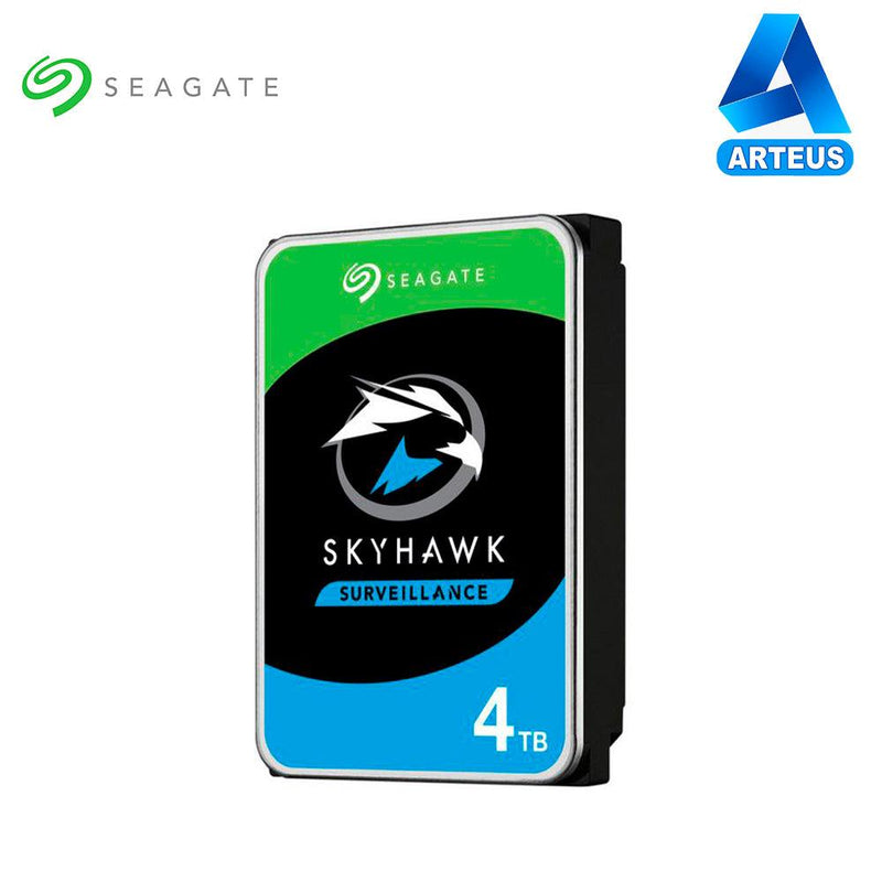 SEAGATE ST4000VX013 - DISCO DURO SKYHAWK 4TB - SATA 6GB/S - 256MB CACHE - 3.5" - ARTEUS