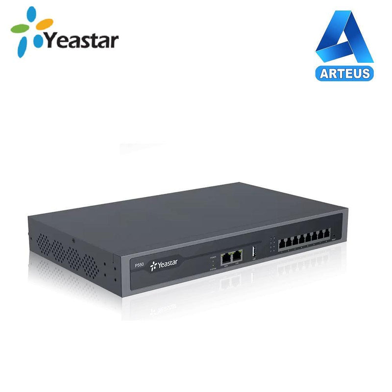 Servidor de comunicaciones IP PBX YEASTAR YSTP550 para 50 usuarios maximo. - ARTEUS