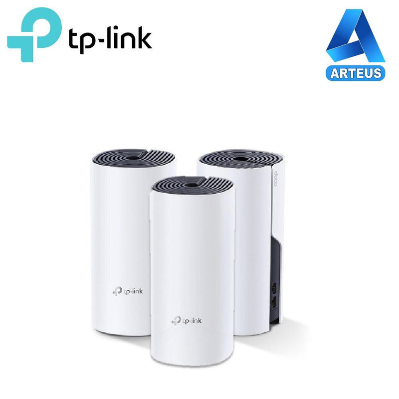 Sistema Wi-fi + PLC hibrida en malla TP LINK DECO P9(3-pack) AC1200 + HOMEPLUG AV1000 Mbps powerline MU-MIMO - ARTEUS