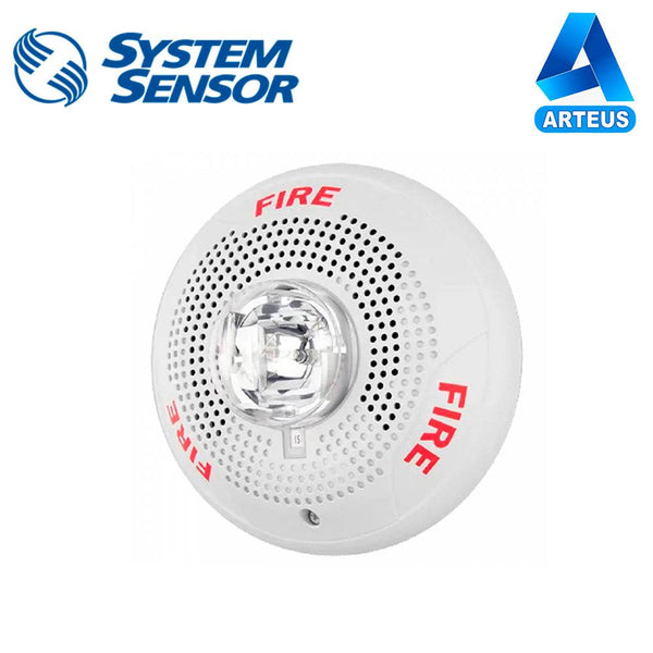 SYSTEM SENSOR SPSCW-SP - PARLANTE CON ESTROBO PARA TECHO - ARTEUS