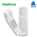 Telefono cableado básico INTELBRAS 4090407 TC20 color gris artico para uso en pared o mesa. Teclado luminoso - ARTEUS