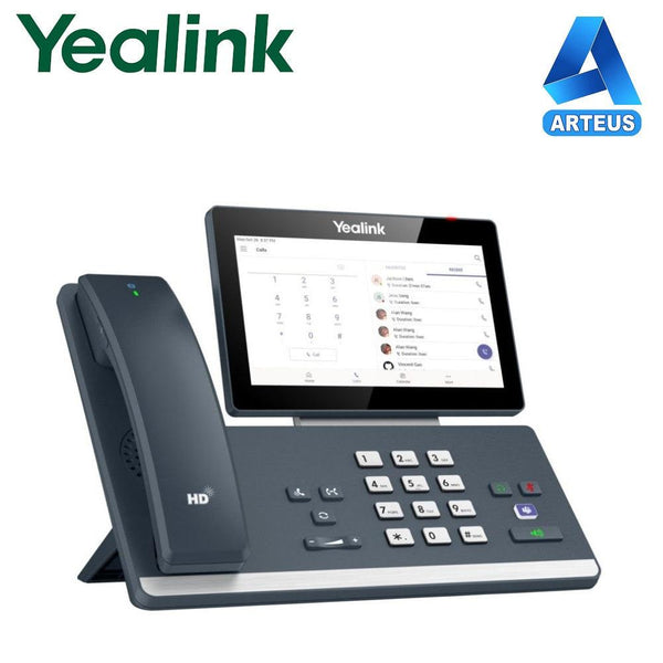 Telefono IP con sistema operativo android YEALINK MP58 pantalla tactil 7", boton dedicado a microsoft teams. No incluye fuente - ARTEUS