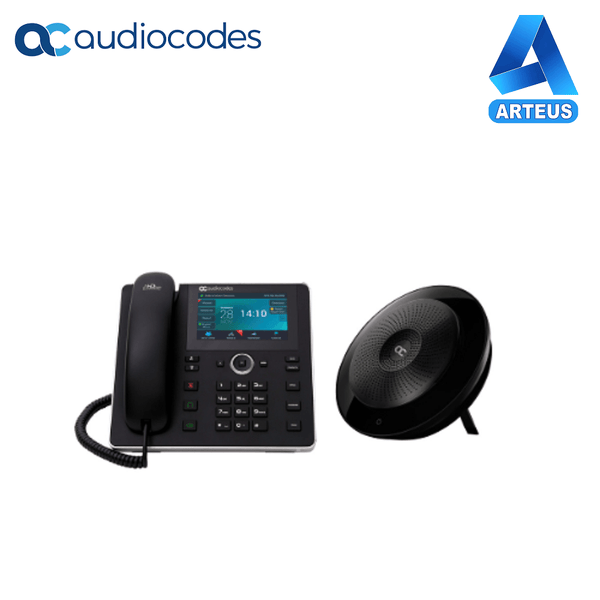 Telefono IP de conferencia SIP AUDIOCODES UC-HRS-457 Ideal para ambientes pequeños. Huddle Room. - ARTEUS