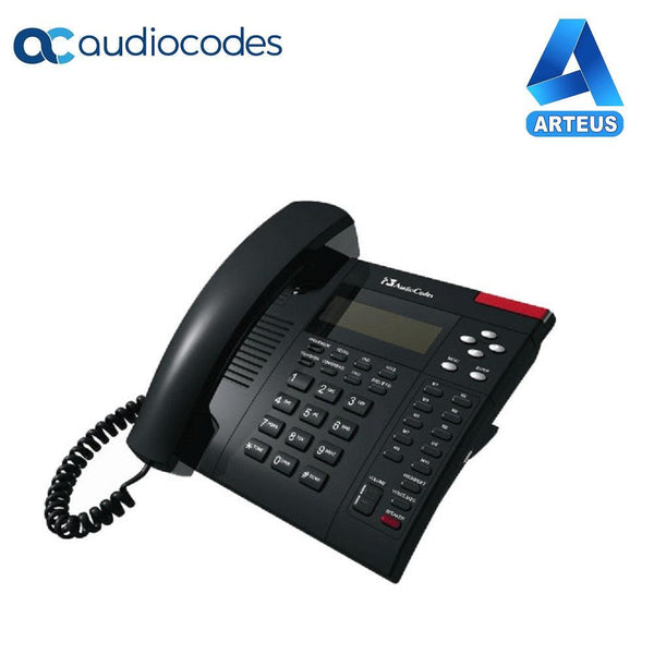 Telefono IP HD ejecutivo AUDIOCODES 310HDPS con 1 SIP, pantalla lcd, poe. - ARTEUS