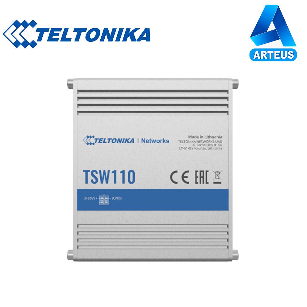 TELTONIKA TSW110 - SWITCH INDUSTRIAL NO-ADMINISTRABLE 5 PUERTOS GIGABIT - ARTEUS