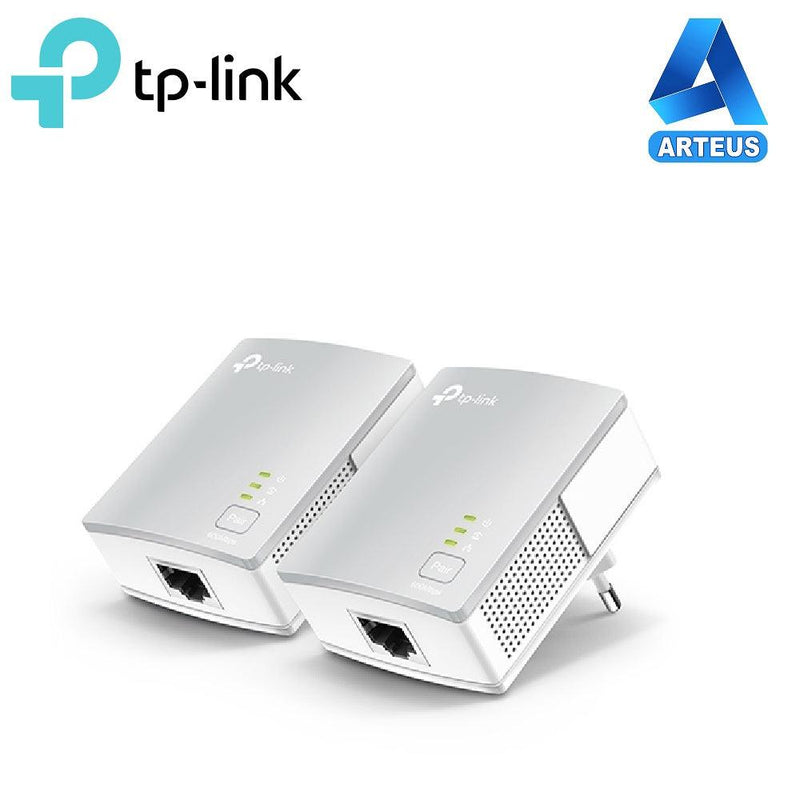 TP-LINK TL-PA4010 AV600 Kit PLC powerline nano adaptadores por linea eléctrica 600Mbps - ARTEUS