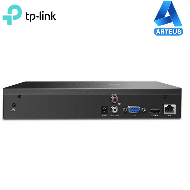 TP-LINK VIGI NVR1008H - Nvr Grabador de 8 canales VIGI 5MP 1 bahias para disco duro hasta 10TB ONVIF H265+ - ARTEUS