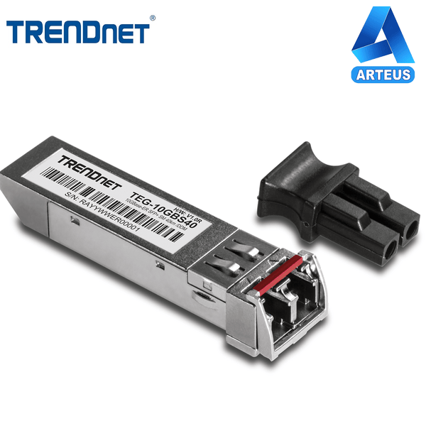 TRENDNET TEG-10GBS40 - Modulo LC monomodo 10GBASE-ER SFP 40 km con DDM - ARTEUS