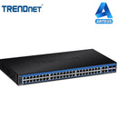 TRENDNET TEG-524WS - Switch web smart Gigabit de 52 puertos con 4 ranuras SFP compartidas - ARTEUS