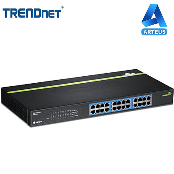 TRENDNET TEG-S24g - Switch GREENnet Gigabit de 24 puertos - ARTEUS