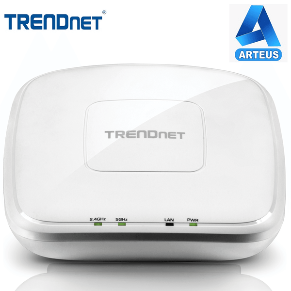TRENDNET TEW-825DAP - Punto de acceso PoE AC1750 de banda dual - ARTEUS