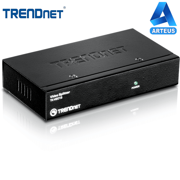 TRENDNET TK-V201S - Video Splitter de 2-Puertos - ARTEUS