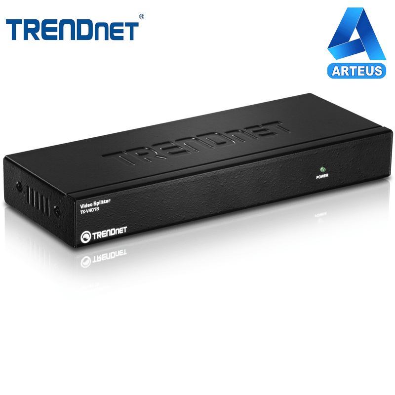 TRENDNET TK-V401S - Video Splitter de 4 Puertos - ARTEUS