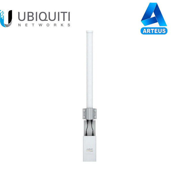 UBIQUITI AMO-5G13, Antena omnidireccional, potente cobertura de 360°, doble polaridad mimo 2x2, frecuencia 5 ghz (5.45-5.85 ghz) de 13 dbi - ARTEUS