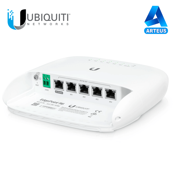 UBIQUITI EP-R6, Edgepoint - edgemax routing 6 puertos5 puertos gigabit rj45 + 1 puertosfp gigabit - ARTEUS