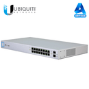 UBIQUITI US-16-150W, Switch unifi administrable de 16 puertos (16 gibabit poe+ 802.3at/af y pasivo 24v + 2 sfp) 150 watts - ARTEUS