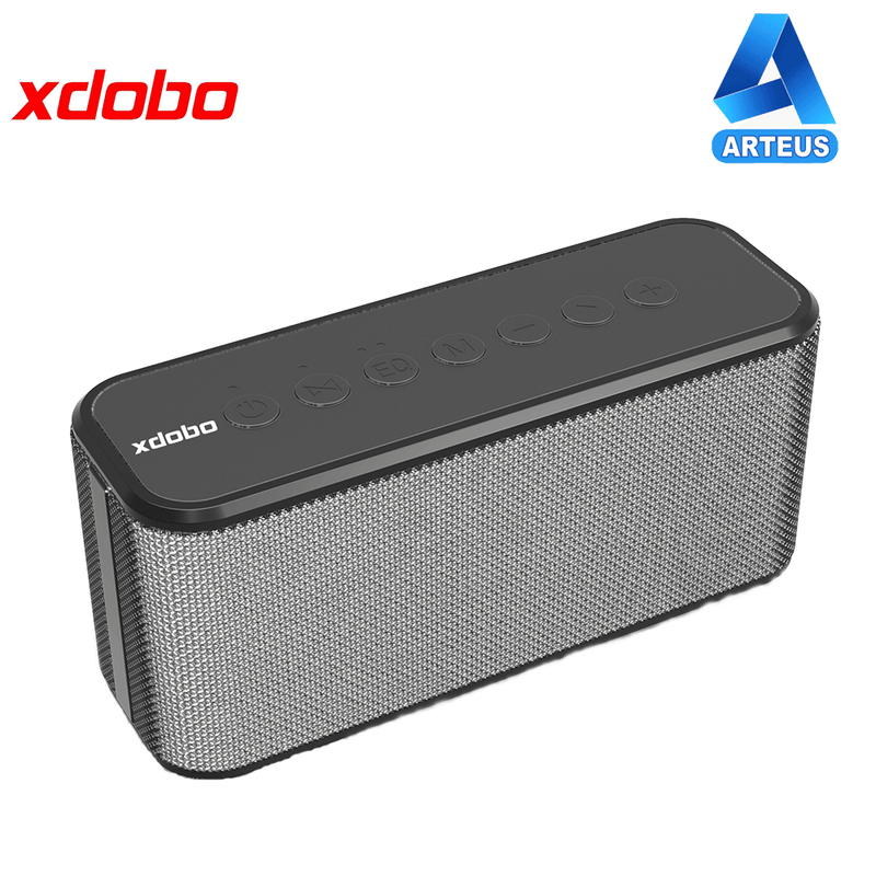 XDOBO X8 PLUS - PARLANTE INALAMBRICO- 3 ALTAVOCES - SONIDO DE 80W - FUNCIÓN TWS - BLUETOOTH 5.0 - BATERÍA DE 10400 MAH - HASTA 15 HORAS - IPX5 - ARTEUS